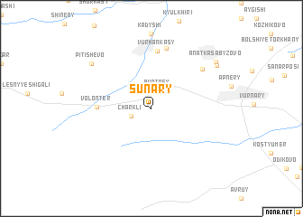 map of Sunary