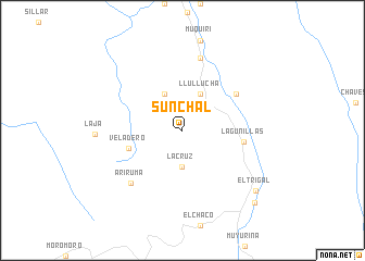 map of Sunchal