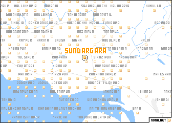 map of Sundargara