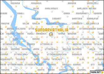 map of Sundar Kāthālia