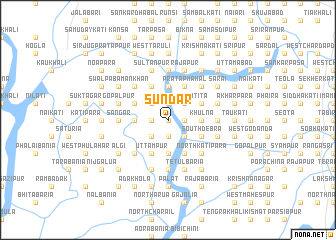 map of Sundar