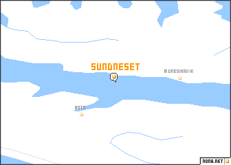 map of Sundneset