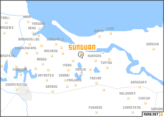 map of Sunduan