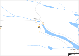 map of Sund