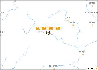 map of Sungaidangin