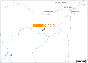 map of Sungaidingin