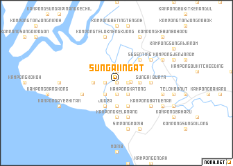 map of Sungai Ingat