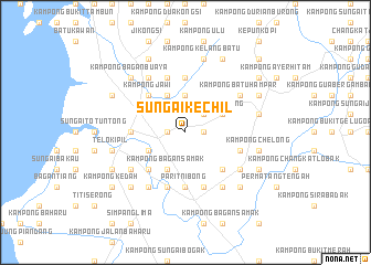 map of Sungai Kechil