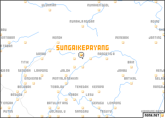 map of Sungai Kepayang