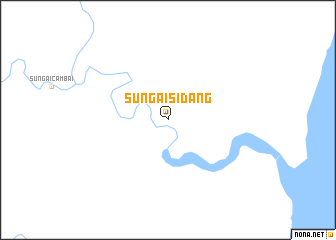 map of Sungaisidang