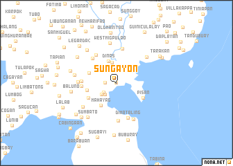 map of Sungayon