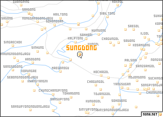 map of Sŭng-dong