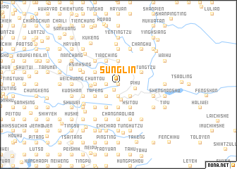 map of Sung-lin