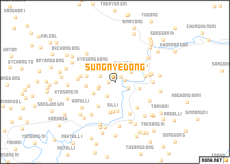 map of Sungnye-dong