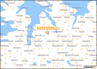 map of Sŭngsŏn\