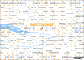 map of Sung-tzu-chiao