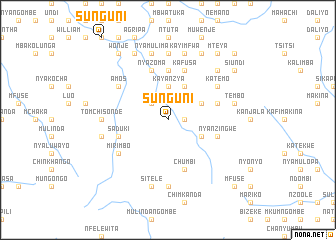 map of Sunguni