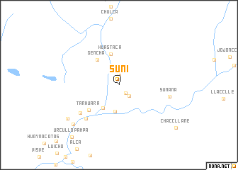 map of Suni