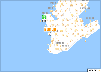 map of Sunja