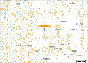 map of Sunjpur