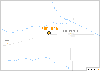 map of Sunland