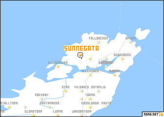 map of Sunnegata