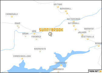 map of Sunnybrook