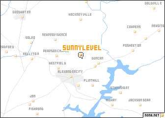 map of Sunny Level