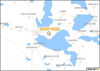 map of Sunnyside