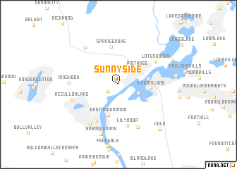 map of Sunnyside