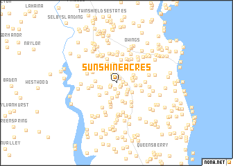 map of Sunshine Acres