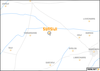 map of Sunsiji