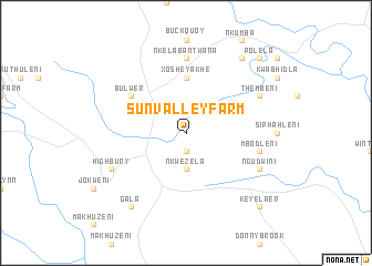 map of Sun Valley Farm