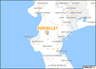 map of Sun Valley