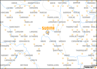 map of Suối Na