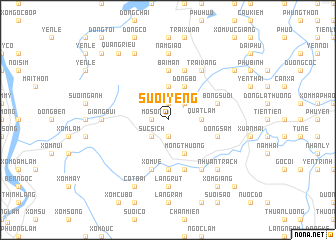 map of Suối Yêng