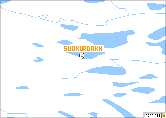 map of Suokurdakh