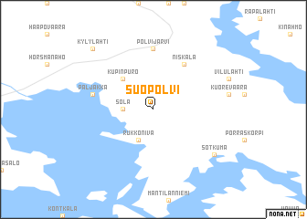 map of Suopolvi