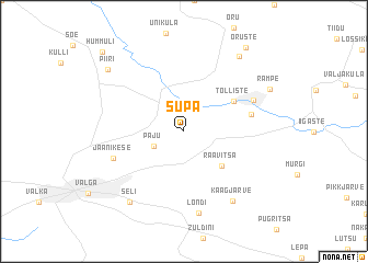 map of Supa