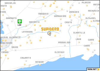 map of Supidero