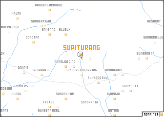 map of Supiturang