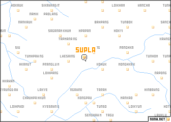 map of Supla