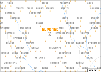 map of Suponso