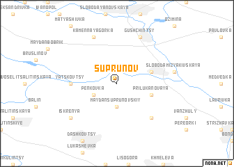 map of Suprunov