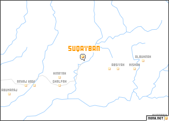 map of Sūq ‘Aybān