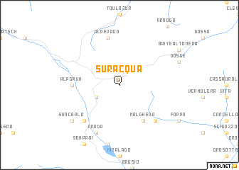 map of Suracqua