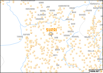 map of Sūrai