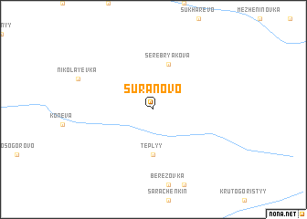 map of Suranovo