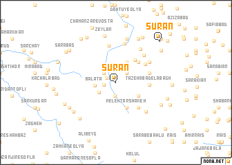map of Sūrān