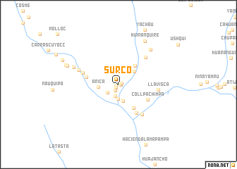 map of Surco